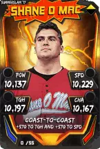 SuperCard ShaneMcMahon S3 15 SummerSlam17 Throwback