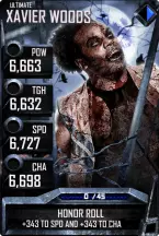 SuperCard XavierWoods S3 13 Ultimate Zombie