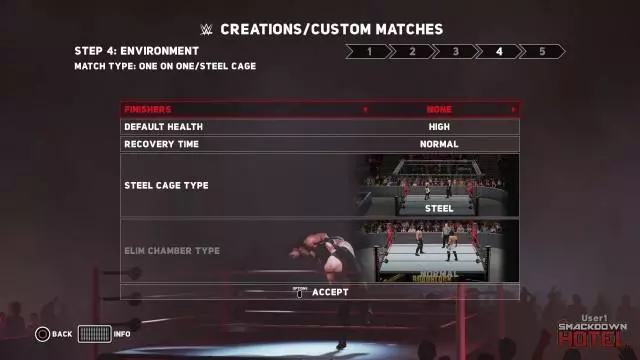 WWE2K18 Creations 50 CustomMatches