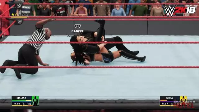 WWE2K18 Universe8 Match