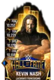 Super card kevin nash s3 15 summer slam17 hall of fame 13687 216