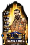 Super card razor ramon s3 15 summer slam17 hall of fame 13689 216