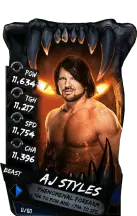 SuperCard AJStyles S4 16 Beast