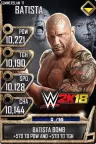 SuperCard Batista S3 15 SummerSlam17 WWE2K18