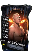 SuperCard BrockLesnar S4 16 Beast