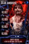 SuperCard DeanAmbrose S3 15 SummerSlam17 Zombie