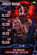 SuperCard JinderMahal S3 15 SummerSlam17 Zombie