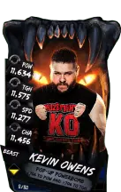 SuperCard KevinOwens S4 16 Beast