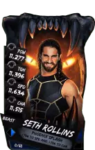 SuperCard SethRollins S4 16 Beast