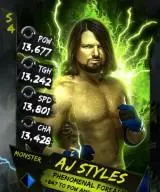 Supercard S4 AJStyles Monster