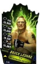 SuperCard BorckLesnar S4 17 Monster