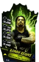 SuperCard RomanReigns S4 17 Monster