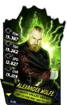 Super card alexander wolfe s4 17 monster 13936 216