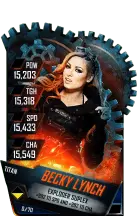 SuperCard BeckyLynch S4 18 Titan