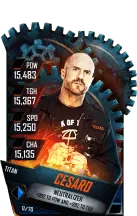 SuperCard Cesaro S4 18 Titan