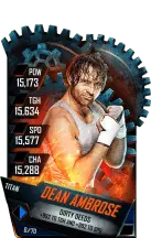 SuperCard DeanAmbrose S4 18 Titan