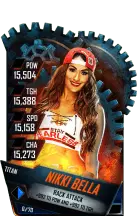 SuperCard NikkiBella S4 18 Titan