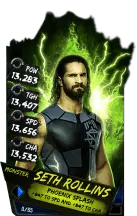 SuperCard SethRollins S4 17 Monster