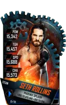 SuperCard SethRollins S4 18 Titan