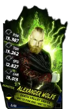 Super card alexander wolfe s4 17 monster 13936 216