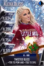 SuperCard AlexaBliss S4 16 Beast Christmas