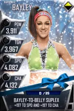 SuperCard Bayley S3 11 Hardened Christmas