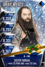 SuperCard BrayWyatt S3 14 WrestleMania33 Christmas