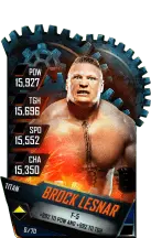 SuperCard BrockLesnar S4 18 Titan