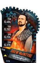 SuperCard DrewMcIntyre S4 18 Titan