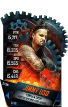 SuperCard JimmyUso S4 18 Titan