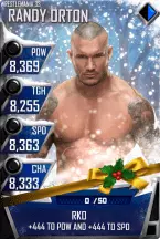 SuperCard RandyOrton S3 14 WrestleMania33 Christmas