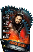 SuperCard RomanReigns S4 18 Titan