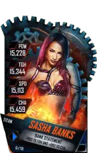 SuperCard SashaBanks S4 18 Titan