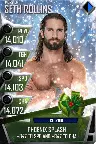 SuperCard SethRollins S4 17 Monster Christmas