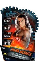 SuperCard ShawnMichaels S4 18 Titan