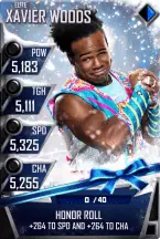 SuperCard XavierWoods S3 12 Elite Christmas