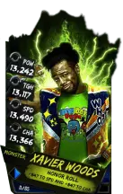 SuperCard XavierWoods S4 17 Monster