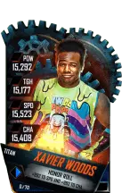 SuperCard XavierWoods S4 18 Titan