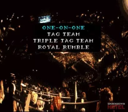 WWF RoyalRumble 1993 Menu SNES 2