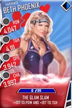 SuperCard BethPhoenix S3 11 Hardened Valentine