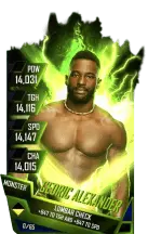 SuperCard CedricAlexander S4 17 Monster Fusion