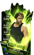 SuperCard DeanAmbrose S4 17 Monster Fusion