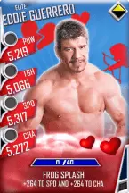 SuperCard EddieGuerrero S3 12 Elite Valentine