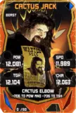 Super card cactus jack s4 16 beast throwback 14429 216