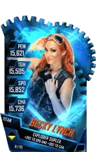 SuperCard BeckyLynch S4 18 Titan Fusion