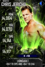 SuperCard ChrisJericho S4 17 Monster Spring