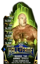 SuperCard GeorgeSteele S4 17 Monster HallOfFame