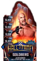 SuperCard Goldberg S4 18 Titan HallOfFame