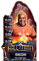 Super card rikishi s4 18 titan hall of fame 14527 216