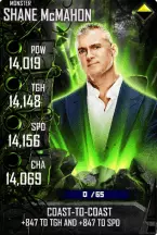 SuperCard ShaneMcMahon S4 17 Monster Spring